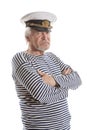 Old sailor man Royalty Free Stock Photo