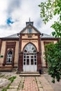 The old Sakina khanim mosque, built in 1854. Quba city, Azerbaijan