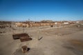 The old salitre factory of Humberstone, northern Chile Royalty Free Stock Photo