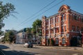 Old Samara historical center. Beautiful architecture of historical buildings Royalty Free Stock Photo