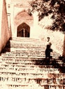 Old Samarkand Shakhi-Zindah 1956 Royalty Free Stock Photo