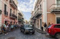 Old San Juan Street Puerto Rico