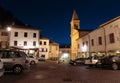 San Marino at night Royalty Free Stock Photo