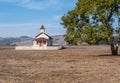 Old San Simeon schoolhouse Royalty Free Stock Photo