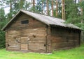 Old sauna Royalty Free Stock Photo