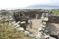 Old Scatness ruins, Shetland Royalty Free Stock Photo