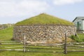 Old Scatness ruins, Shetland Royalty Free Stock Photo