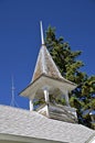 Old school bell and belfry Royalty Free Stock Photo