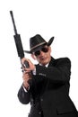 Old-school gangster style Royalty Free Stock Photo