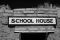 Old school house Royalty Free Stock Photo