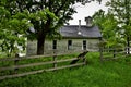 Old schoolhouse hill wisconsin Royalty Free Stock Photo