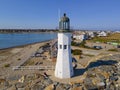 Old Scituate Lighthouse, Scituate, Massachusetts, USA Royalty Free Stock Photo