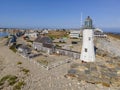 Old Scituate Lighthouse, Scituate, Massachusetts, USA Royalty Free Stock Photo