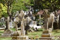 Scottish graveyard Royalty Free Stock Photo