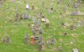 Old Scottish graveyard Royalty Free Stock Photo