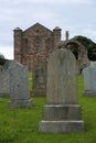 Old Scottish graveyard, UK Royalty Free Stock Photo