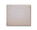 Old scratched blank cover notebook Royalty Free Stock Photo