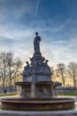 Old sculpture, Lyon France Royalty Free Stock Photo