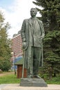 Old sculptures of Maxim Gorky in Muzeon Art Park (Fallen Monument Park) in Moscow