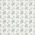 Old seamless floral pattern wallpaper