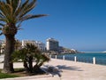 Old seaside town of Vieste in Puglia, Italy Royalty Free Stock Photo