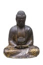 Old seated Japanesse buddha