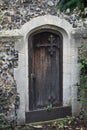 Old Secret Wooden Doorway