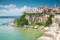 Old seeside town of Vieste in Italy Royalty Free Stock Photo