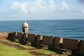 Old Sentry Box fortress walls Royalty Free Stock Photo