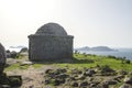 Old sentry in Monte do Facho, Galicia, Spain Royalty Free Stock Photo