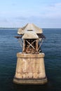 Old Seven Mile Bridge in Florida Keys Royalty Free Stock Photo