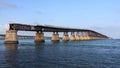 Old Seven Mile Bridge in Florida Keys Royalty Free Stock Photo