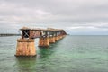 Old Seven Mile Bridge Royalty Free Stock Photo