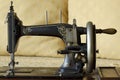 Vintage sewing machine Royalty Free Stock Photo