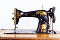 The old sewing machine Royalty Free Stock Photo