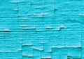 Old shabby crackled blue wall surrface Royalty Free Stock Photo