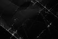 Old shabby folded surface of dark black paper Royalty Free Stock Photo