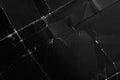 Old shabby folded surface of dark black paper Royalty Free Stock Photo