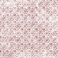 Old shabby seamless flower pattern wallpaper Royalty Free Stock Photo