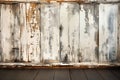 Old shabby white brown wooden background