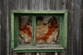 old shabby wood window Royalty Free Stock Photo