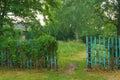 Old shabby wooden fence Royalty Free Stock Photo