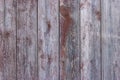 Old shabby wooden planks with cracked brown color paint, Rural country background Royalty Free Stock Photo