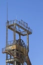 Old shaft tower in Labin Royalty Free Stock Photo