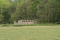 Old shed in the Flemish countryside Royalty Free Stock Photo