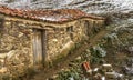 Old sheepfold in mountainous Greece.