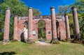 Old Sheldon Church Ruins, South Carolina Royalty Free Stock Photo