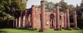 Old Sheldon church ruins Royalty Free Stock Photo