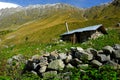 Old shepherd's house Royalty Free Stock Photo