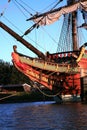 Old ship - Batavia Royalty Free Stock Photo